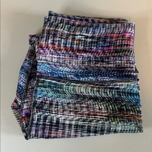 Lululemon Wunder Train Legging Digital Oasis White Multi Size 10